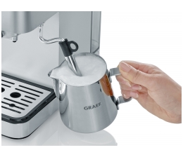 Haushaltsgeräte Espressomaschine salita und die Kaffeemühle CM 500 von GRAEF in neuer Farbe erhältlich - News, Bild 1