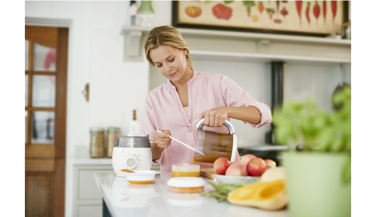 Dampfgaren, Mixen, Auftauen und Aufwärmen: 4-in-1