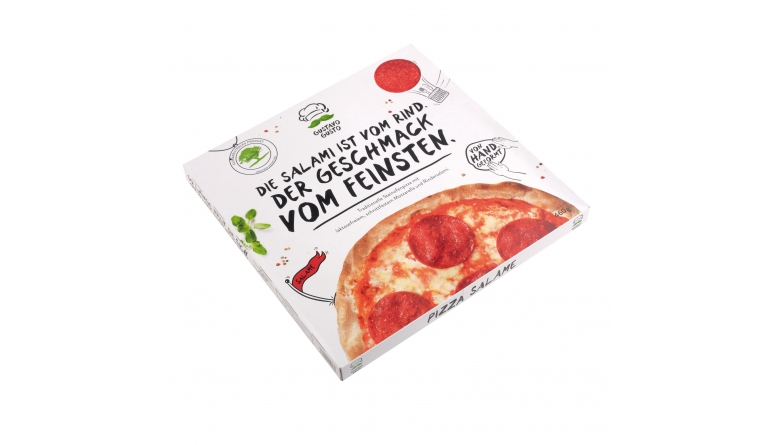 Tiefkühl-Pizza Gustavo Gusto Pizza Salame im Test, Bild 1
