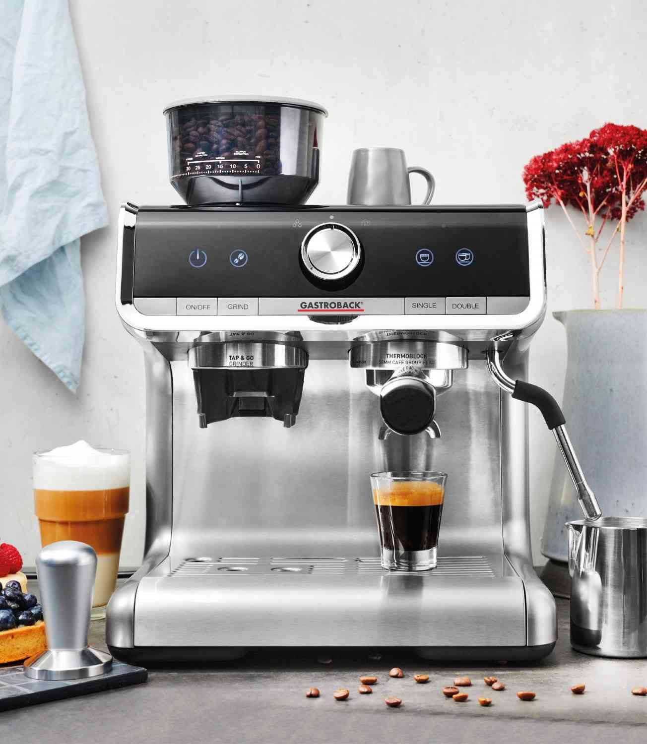 Haushaltsgeräte Neue Design Espresso Barista Pro für den täglichen Kaffee-Genuss von Gastroback - News, Bild 2