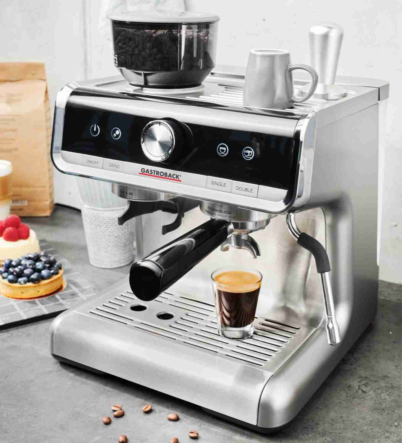 Haushaltsgeräte Neue Design Espresso Barista Pro für den täglichen Kaffee-Genuss von Gastroback - News, Bild 3