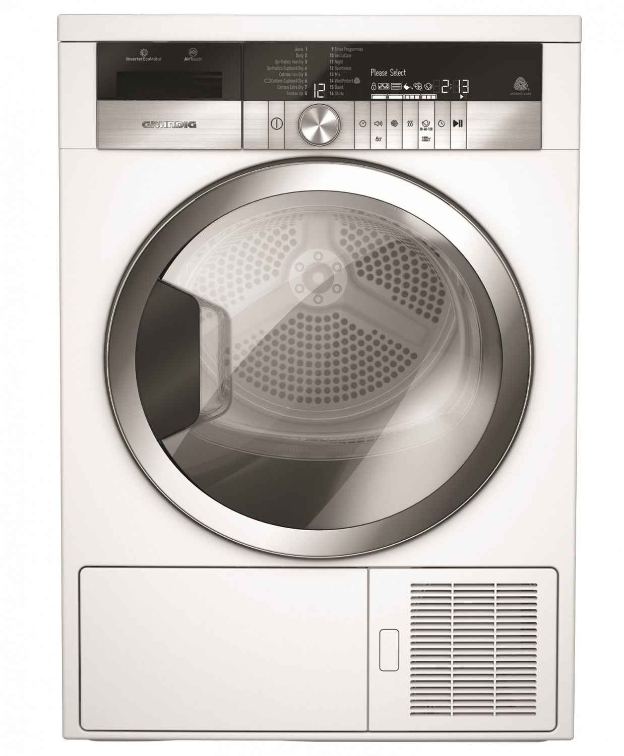 Haushaltsgroßgeräte Waschmaschine und Trockner von Grundig - Knitterschutz-Funktion und App-Steuerung - News, Bild 2