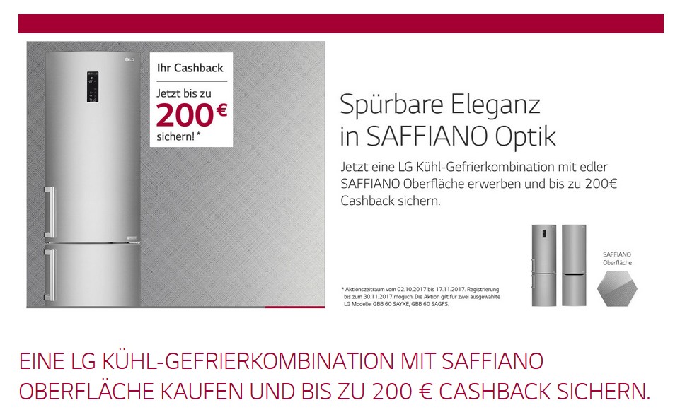 Haushaltsgroßgeräte Beim Kauf von Kühlgerät und Mikrowelle: LG lockt mit Kombi-Vorteil - News, Bild 1