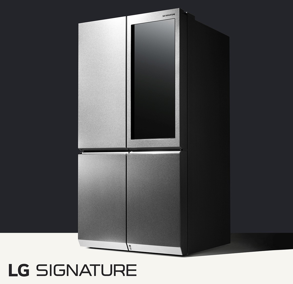 LG Frisch präsentiert auf der CES in Las Vegas: LG-Kühlschrank mit „Knock-on“ Door-in Door-Funktion, Bild 1 Haushaltsgroßgeräte Frisch präsentiert auf der CES in Las Vegas: LG-Kühlschrank mit „Knock-on“ Door-in Door-Funktion - News, Bild 1