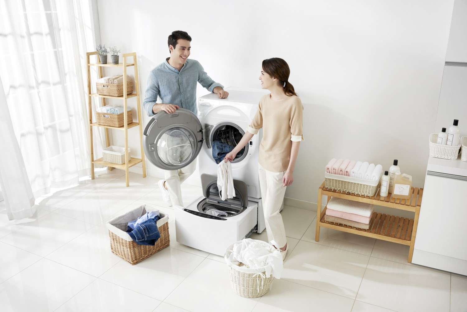 LG LG baut TWINWash-Familie für mehr Flexibilität beim Wäschewaschen aus, Bild 1 Haushaltsgroßgeräte LG baut TWINWash-Familie für mehr Flexibilität beim Wäschewaschen aus - News, Bild 1
