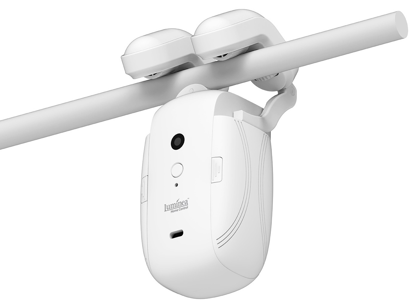 Marke: Luminea Vorhänge bequem per App steuern: Nachrüst-Lösung von Luminea Home Control, Bild 1 Haussteuerung Vorhänge bequem per App steuern: Nachrüst-Lösung von Luminea Home Control - News, Bild 1
