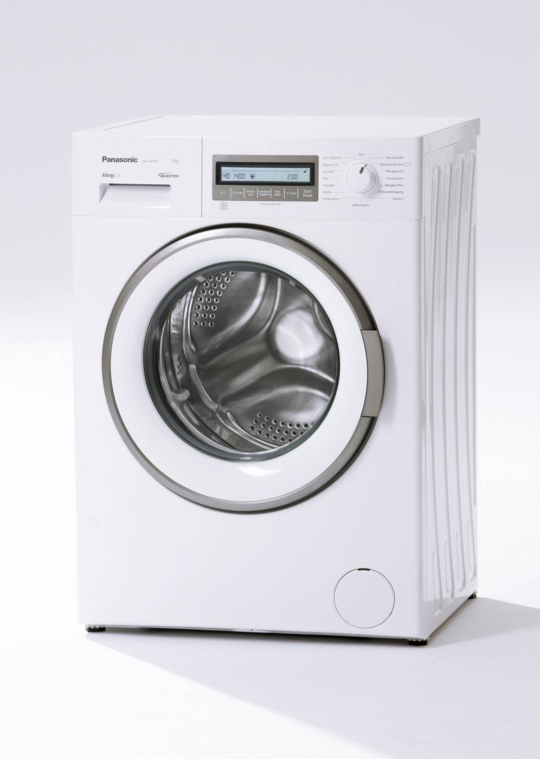 Haushaltsgroßgeräte Panasonic-Waschmaschine mit leisem Motor und Allergiker-Programm feiert Premiere - News, Bild 1