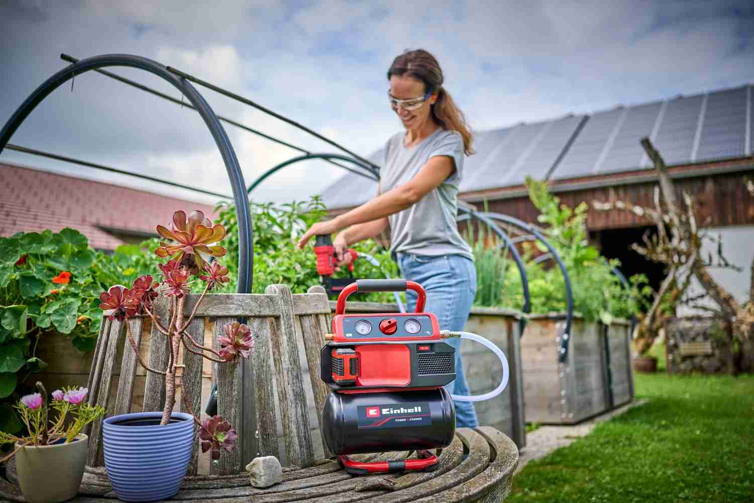Marke: Mobiler Akku-Kompressor von Einhell - Ansaugleistung von 75 Liter pro Minute, Bild 1 Produktvorstellung Mobiler Akku-Kompressor von Einhell - Ansaugleistung von 75 Liter pro Minute - News, Bild 1
