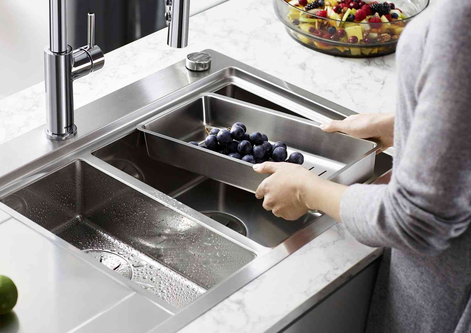 Marke: Zentrales Element in der Küche: So wird der Wasserplatz clever integriert, Bild 1 Produktvorstellung Zentrales Element in der Küche: So wird der Wasserplatz clever integriert - News, Bild 1