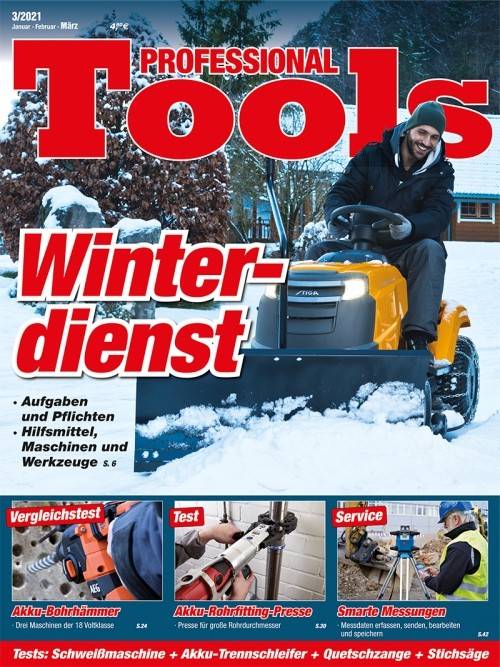 Ratgeber „Professional Tools“: Winterdienst - Die wichtigsten Vorschriften, die besten Maschinen - News, Bild 1