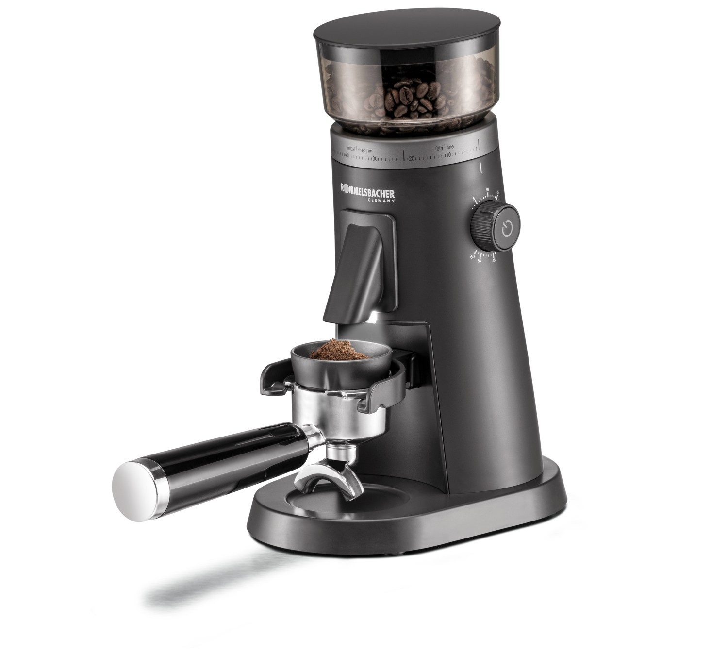 Marke: Rommelsbacher Rommelsbacher Premium Kaffeemühle mit 75 Mahlgraden, Bild 5 Haushaltsgeräte Rommelsbacher Premium Kaffeemühle mit 75 Mahlgraden - News, Bild 5
