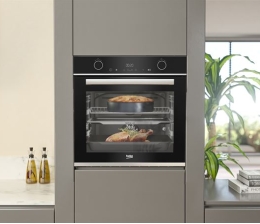 Haushaltsgeräte Neuer Beko-Backofen zum Einbauen mit teilbarem Garraum - News, Bild 1