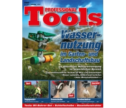 Marke: In der neuen „Professional Tools“: Wassernutzung im Garten und Landschaftsbau, Bild 1 Gesundheit In der neuen „Professional Tools“: Wassernutzung im Garten und Landschaftsbau - News, Bild 1
