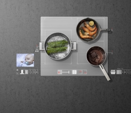 Grundig Grundig will durch Projektionstechnik Bedienkomfort in der Küche erhöhen, Bild 1 Haushaltsgroßgeräte Grundig will durch Projektionstechnik Bedienkomfort in der Küche erhöhen - News, Bild 1