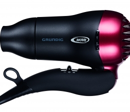 Grundig Umklappbarer Handgriff und 1.500 Watt: Kompakter Sport- und Reisehaartrockner von Grundig, Bild 1 Körperpflege Umklappbarer Handgriff und 1.500 Watt: Kompakter Sport- und Reisehaartrockner von Grundig - News, Bild 1