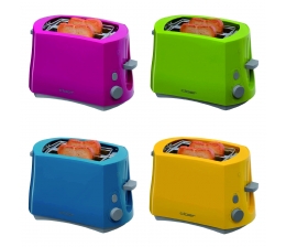 Haushaltsgeräte Pink, Türkis, Gelb und Grün: Cloer-Toaster spielen mit Farben - Krümelschublade, Bild 1 Haushaltsgeräte Pink, Türkis, Gelb und Grün: Cloer-Toaster spielen mit Farben - Krümelschublade - News, Bild 1