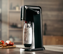 Marke: Sodastream Art: Frisches Mineralwasser über pfiffigen Hebel, Bild 1 Haushaltsgeräte Sodastream Art: Frisches Mineralwasser über pfiffigen Hebel - News, Bild 1