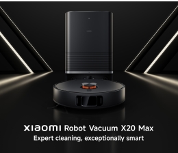 Marke: X20 Max: Neuer Saugroboter von Xiaomi - Automatisches Hochtemperatur-Waschsystem, Bild 1 Haushaltsgeräte X20 Max: Neuer Saugroboter von Xiaomi - Automatisches Hochtemperatur-Waschsystem - News, Bild 1