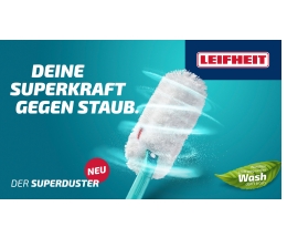 Marke: Leifheit Neuer Superduster von Leifheit im Kampf gegen Staub , Bild 1 Haushaltsgeräte Neuer Superduster von Leifheit im Kampf gegen Staub  - News, Bild 1