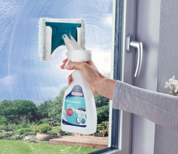 Leifheit Sprühwischer für die Fensterreinigung von Leifheit - Ergänzung für Fenstersauger Dry & Clean, Bild 1 Haushaltsgeräte Sprühwischer für die Fensterreinigung von Leifheit - Ergänzung für Fenstersauger Dry & Clean - News, Bild 1