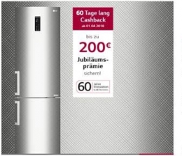 Haushaltsgeräte Noch zwei Wochen: Bis zu 200 Euro Rabatt beim Kauf von LG-Haushaltsgeräten - News, Bild 1