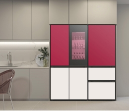 Marke: LG CES 2023: LG mit neuer Farbvariante für MoodUP-Kühlschrank, Bild 1 Haushaltsgroßgeräte CES 2023: LG mit neuer Farbvariante für MoodUP-Kühlschrank - News, Bild 1
