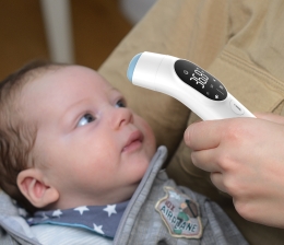 Gesundheit Körpertemperatur, Badewasser und Babynahrung: Neues 3in1-Infrarot-Thermometer von Newgen Medicals - News, Bild 1