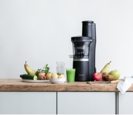 Panasonic Für Säfte, Sorbets und Frozen Joghurts: Neuer Slow Juicer von Panasonic ab April, Bild 1 Haushaltsgeräte Für Säfte, Sorbets und Frozen Joghurts: Neuer Slow Juicer von Panasonic ab April - News, Bild 1
