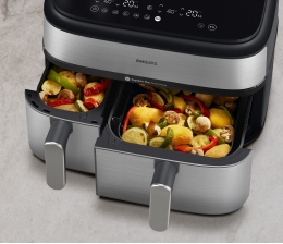 Marke: Philips Airfryer von Philips kann nun auch Dampfgaren, Bild 1 Haushaltsgeräte Airfryer von Philips kann nun auch Dampfgaren - News, Bild 1