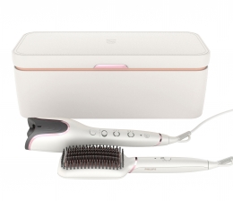 Haushaltsgeräte Neues Styling-Set von Philips: Auto Curler und Glättebürste in Beauty-Box - News, Bild 1