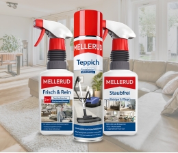 Produktvorstellung Für Teppiche, Gardinen, Kunststoff und Möbel: Drei neue Spezialreiniger von Mellerud - News, Bild 1