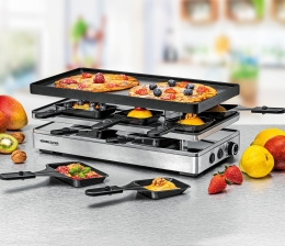 Produktvorstellung Pizza trifft Raclette: Zwei Klassiker, ein Gerät     - News, Bild 1