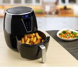 Rosenstein und Söhne Fettarmes Frittieren, Grillen, Backen und Rösten: Multi-Heißluft-Fritteuse von Rosenstein & Söhne , Bild 1 Haushaltsgeräte Fettarmes Frittieren, Grillen, Backen und Rösten: Multi-Heißluft-Fritteuse von Rosenstein & Söhne - News, Bild 1