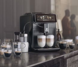 Haushaltsgeräte Saeco Xelsis Suprema: Neuer Kaffeevollautomat mit TFT-Farbdisplay für 22 Kaffeespezialitäten - News, Bild 1