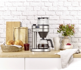 Haushaltsgeräte Beim Brühen zuschauen: Neue Filterkaffeemaschine Caprice von Severin - News, Bild 1