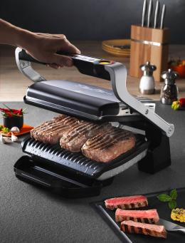 Tefal Intelligenter grillen mit Automatic Cooking Sensor: der Kontaktgrill OptiGrill von Tefal zeigt den Garzustand an, Bild 1 Haushaltsgeräte Intelligenter grillen mit Automatic Cooking Sensor: der Kontaktgrill OptiGrill von Tefal zeigt den Garzustand an - News, Bild 1