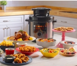 Marke: Tefal Tefal verwandelt neuen Multikocher in Heißluftfritteuse , Bild 1 Haushaltsgeräte Tefal verwandelt neuen Multikocher in Heißluftfritteuse - News, Bild 1