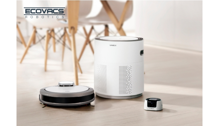 Ecovacs CES 2017: Neue Reinigungsroboter von Ecovacs - Mit Alarmanlage und Rauchmelder, Bild 1 Haushaltsgeräte CES 2017: Neue Reinigungsroboter von Ecovacs - Mit Alarmanlage und Rauchmelder - News, Bild 1