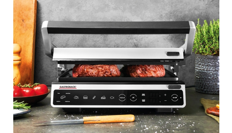 Gesundheit Neuer Kontaktgrill Design BBQ Advanced Smart von Gastroback - News, Bild 1