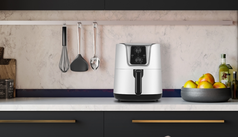 Grundig Neue Heißluftfritteuse von Grundig für bis zu 500 Gramm Pommes Frittes, Bild 1 Haushaltsgeräte Neue Heißluftfritteuse von Grundig für bis zu 500 Gramm Pommes Frittes - News, Bild 1