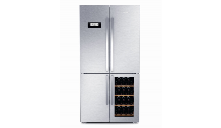 Haushaltsgroßgeräte Side-by-Side-Kühlschrank von Grundig mit Weinkühler und Wasserspender  - News, Bild 1