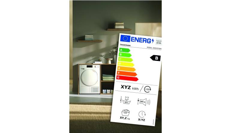 Marke: Ab sofort: Neues Energielabel beim Wäschetrockner Pflicht, Bild 1 Haushaltsgeräte Ab sofort: Neues Energielabel beim Wäschetrockner Pflicht - News, Bild 1