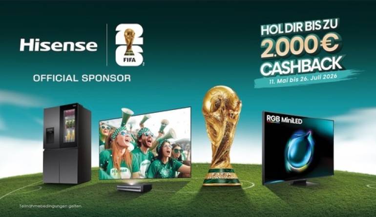 Haushaltsgeräte Auch für Haushaltsgeräte: Hisense startet Cashback-Aktion - News, Bild 1