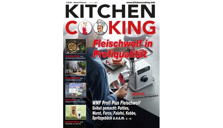 Haushaltsgeräte In der neuen „KITCHEN COOKING“: Fleischwolf in Profiqualität - Recycling-Pfanne - News, Bild 1