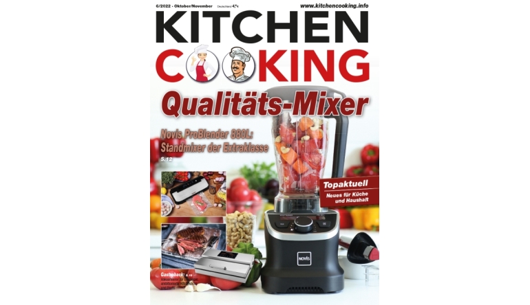 Marke: In der neuen „KITCHEN COOKING“: Standmixer der Extraklasse - Vakuumierer für jeden Bedarf, Bild 1 Haushaltsgeräte In der neuen „KITCHEN COOKING“: Standmixer der Extraklasse - Vakuumierer für jeden Bedarf - News, Bild 1