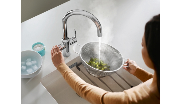 Haushaltsgeräte Neues 3-in-1-Armatur-System liefert kochend heißes Wasser im Handumdrehen, Bild 1 Haushaltsgeräte Neues 3-in-1-Armatur-System liefert kochend heißes Wasser im Handumdrehen - News, Bild 1