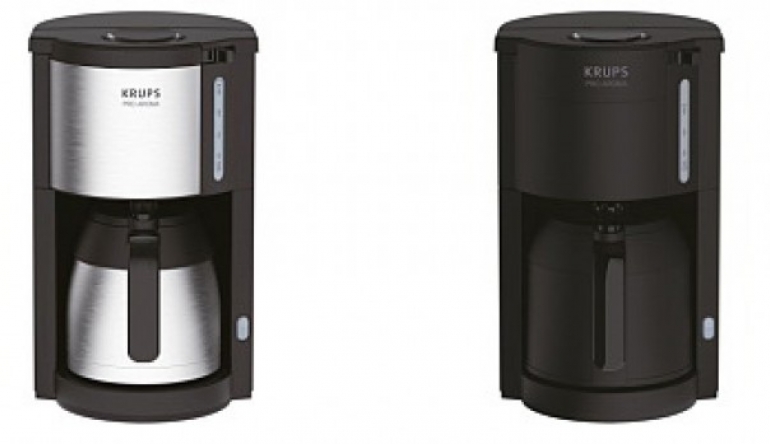 Haushaltsgeräte ProAroma Thermo-Filterkaffeemaschinen von Krups mit Tropf-Stopp - News, Bild 1