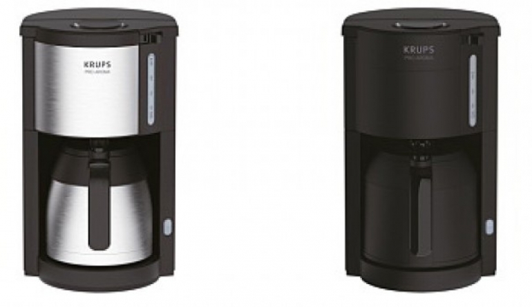 Haushaltsgeräte ProAroma Thermo-Filterkaffeemaschinen von Krups mit Tropf-Stopp, Bild 1 Haushaltsgeräte ProAroma Thermo-Filterkaffeemaschinen von Krups mit Tropf-Stopp - News, Bild 1
