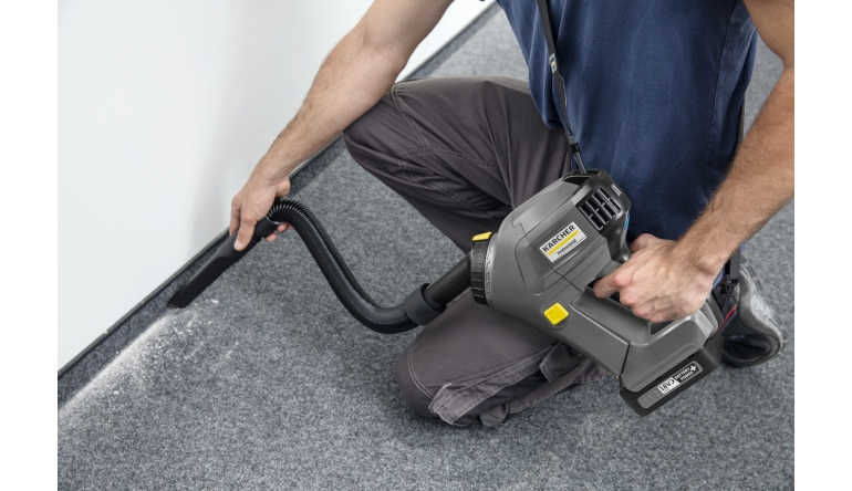 Kärcher Akkubetriebener Handstaubsauger HV 1/1 Bp von Kärcher mit 18-Volt-Akku , Bild 1 Haushaltsgeräte Akkubetriebener Handstaubsauger HV 1/1 Bp von Kärcher mit 18-Volt-Akku - News, Bild 1