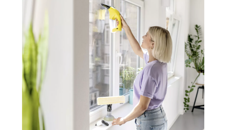Marke: Kärcher Neues Zubehör für die Rahmenreinigung: Akku-Fenstersauger Frame Edition von Kärcher, Bild 1 Haushaltsgeräte Neues Zubehör für die Rahmenreinigung: Akku-Fenstersauger Frame Edition von Kärcher - News, Bild 1